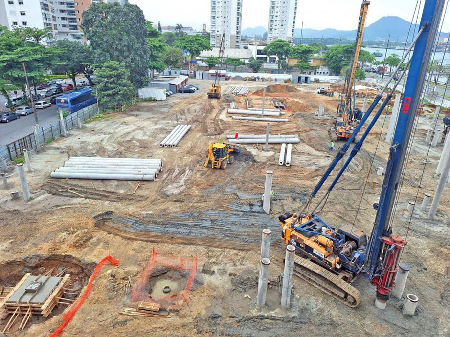 Obra Do Senai Irrita Vizinhan A Da Ponta Da Praia Em Santos Di Rio