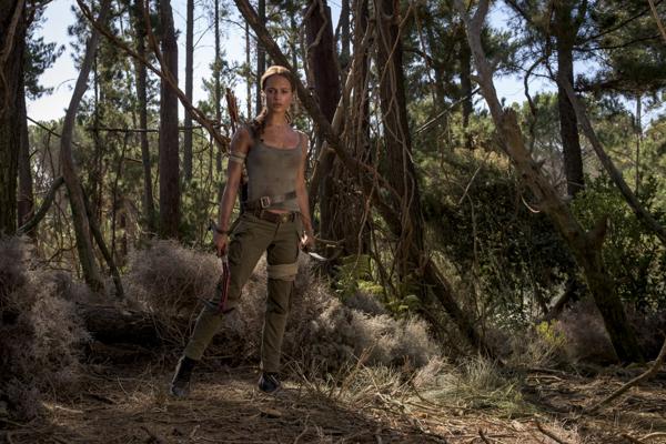 Alicia Vikander como Lara Croft em Tom Raider (Foto: Divulgação)