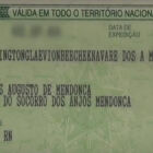 Pai registrou, o cartório aceitou e assim nasceu o nome mais comprido do Brasil