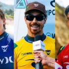 Quanto Miguel Pupo, Yago Dora e Gabriel Medina ganharam de dinheiro pelo p&oacute;dio em Bells Beach?