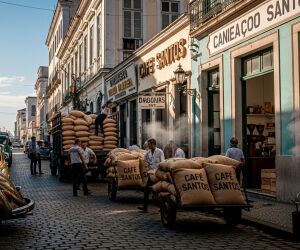 Cidade brasileira j&aacute; abasteceu at&eacute; 80% do caf&eacute; consumido no mundo e hoje encanta turistas.