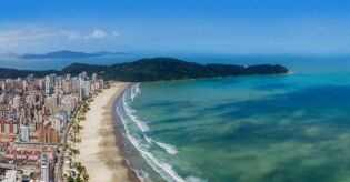 Avanço do mar ameaça apagar partes de Praia Grande do mapa, mostra estudo