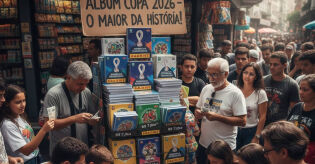 &Aacute;lbum da Copa do Mundo de 2026 ter&aacute; 980 figurinhas, 112 p&aacute;ginas e cores especiais aos brasileiros