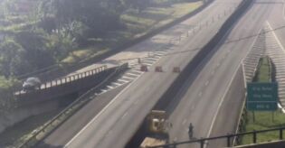 Rodovia de S&atilde;o Paulo interdita 15 km de trecho para obras na manh&atilde; deste s&aacute;bado