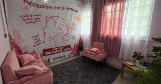 Mongagu&aacute; inaugura Sala Rosa na GCM para acolher mulheres v&iacute;timas de viol&ecirc;ncia