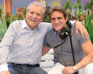 Heran&ccedil;a no SBT: Marcelo de N&oacute;brega revela planos para substituir o pai em 'A Pra&ccedil;a &eacute; Nossa'.