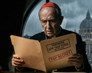 Vaticano j&aacute; se prepara para o cen&aacute;rio em que os EUA confirmarem vida extraterrestre.