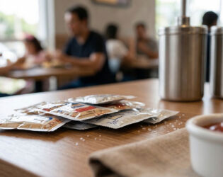 Fim dos sach&ecirc;s? Entenda por que as embalagens de ketchup e maionese ir&atilde;o sumir dos restaurantes.