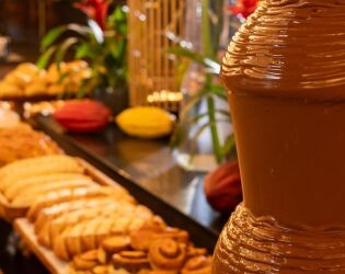 Inimigo da dieta: Hotel no interior de SP oferece (muito) chocolate de gra&ccedil;a &agrave; vontade.