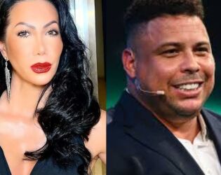  Ex-namorada de Ronaldo Fen&ocirc;meno anuncia canal de conte&uacute;do adulto.