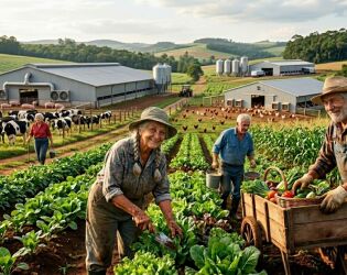 A cidade com mais idosos do Brasil prova que a melhor qualidade de vida est&aacute; no campo.