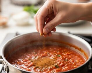 Segredo de chef: truque com canela transforma o molho de tomate em um prato de luxo.