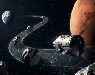 Marte &eacute; logo ali? O segredo do g&ecirc;nio brasileiro que 'hackeou' a rota para o planeta vermelho.