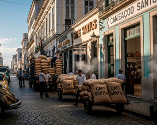 Cidade brasileira j&aacute; abasteceu at&eacute; 80% do caf&eacute; consumido no mundo e hoje encanta turistas.