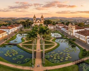 A 280 km de SP, a cidade que hospedou D. Pedro I dias antes da Independ&ecirc;ncia guarda hotel hist&oacute;rico.
