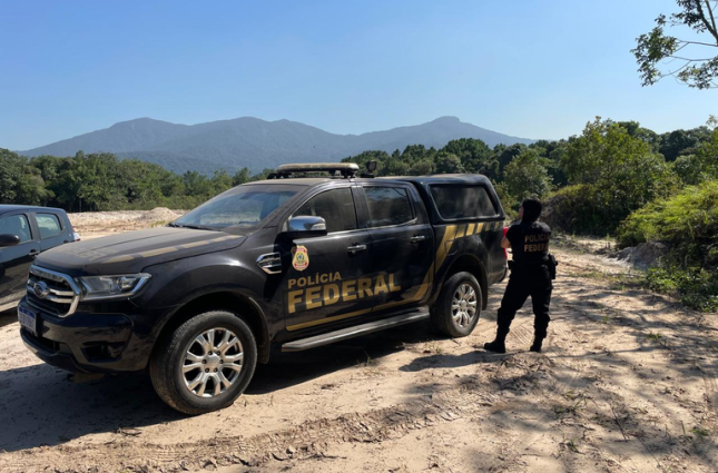 PF desmantela esquema de extração de areia ilegal em área de preservação