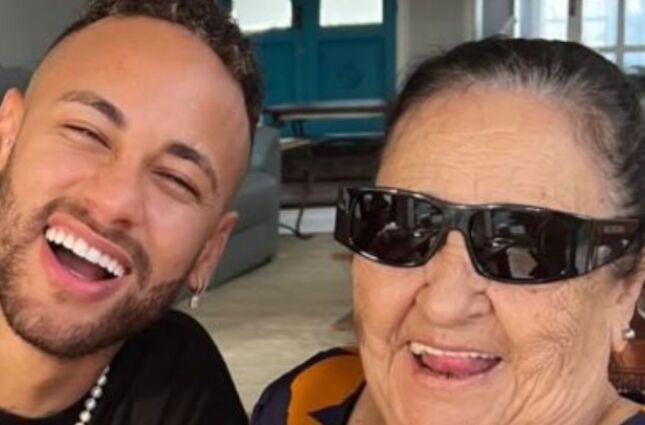 Neymar celebra aniversário da avó com homenagem nas redes sociais