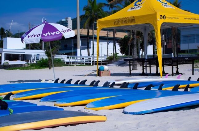 Projeto Ondas busca doação recorrente para manter ações sociais em Guarujá