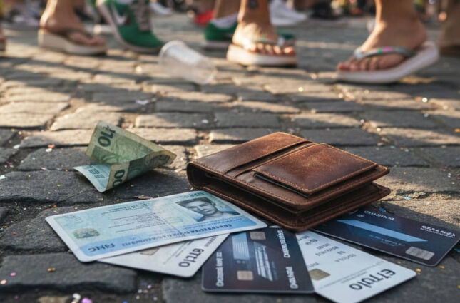 Cad&ecirc; a carteira? O guia de emerg&ecirc;ncia para quem perdeu documentos ou celular neste Carnaval