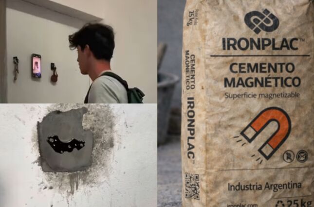 Adeus, furadeira: Tecnologia criada por estudante permite pendurar objetos sem furar paredes