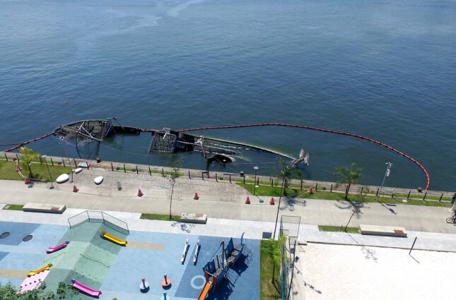 Apelo p&uacute;blico: presidente da APS pede ajuda para salvar navio Professor Besnard