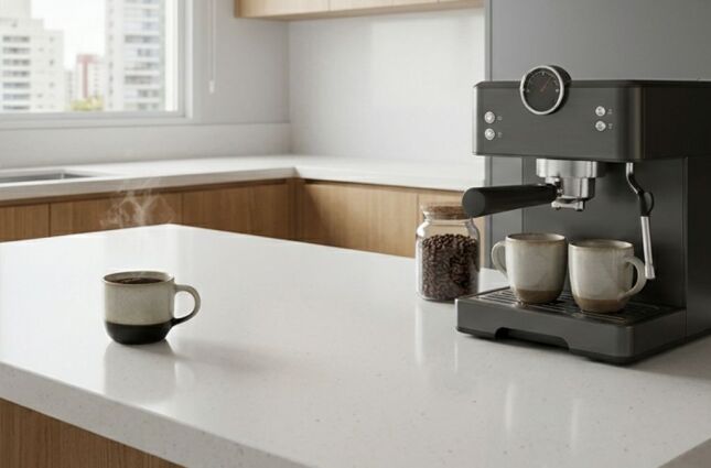 'Cozinha invis&iacute;vel': Por que todo mundo est&aacute; escondendo a cafeteira na cozinha em 2026