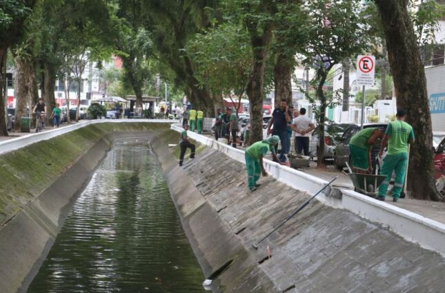 Santos investe R$ 41,2 milh&otilde;es para modernizar canais e ampliar drenagem em 83%