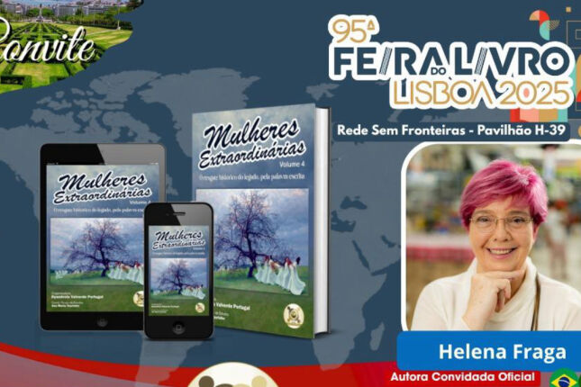 Escritora de São Vicente leva poesia brasileira à Feira do Livro de Lisboa