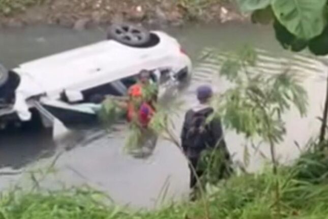 Acidente grave em São Vicente deixa uma pessoa morta e quatro feridas