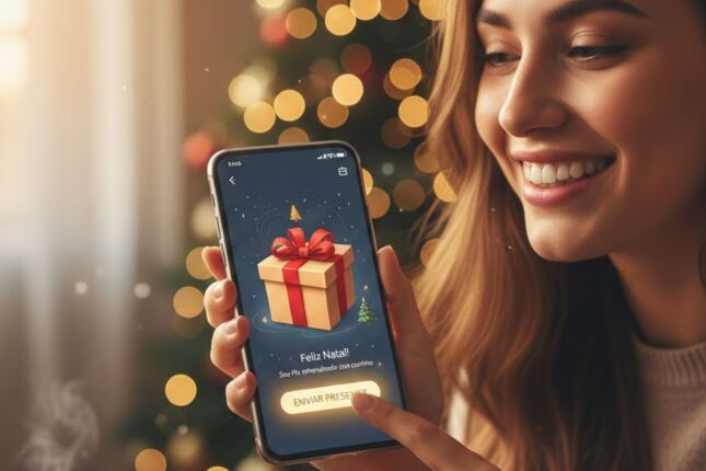 Esqueceu o presente? Banco do Brasil permite 'embrulhar' o seu Pix com artes de Natal