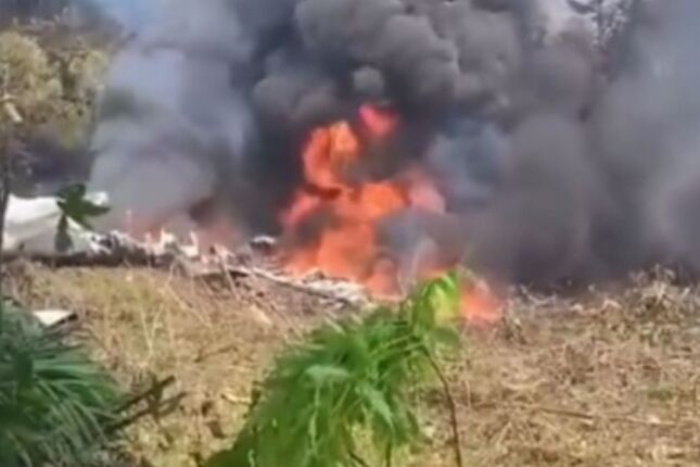 Avi&atilde;o militar com mais de 120 soldados cai na Col&ocirc;mbia e mobiliza for&ccedil;as de resgate