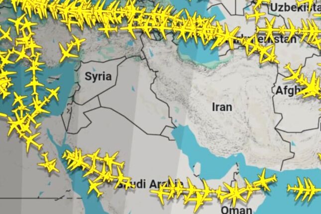Mist&eacute;rio no ar: avi&otilde;es somem dos c&eacute;us do Ir&atilde; ap&oacute;s escalada militar