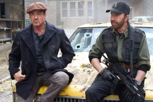 'Um grande homem': Stallone e astros de Hollywood d&atilde;o o &uacute;ltimo adeus a Chuck Norris