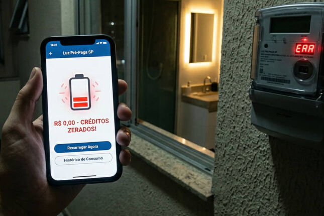 Colocar cr&eacute;dito no poste? Novo jeito de pagar a luz chega em SP causando estranheza