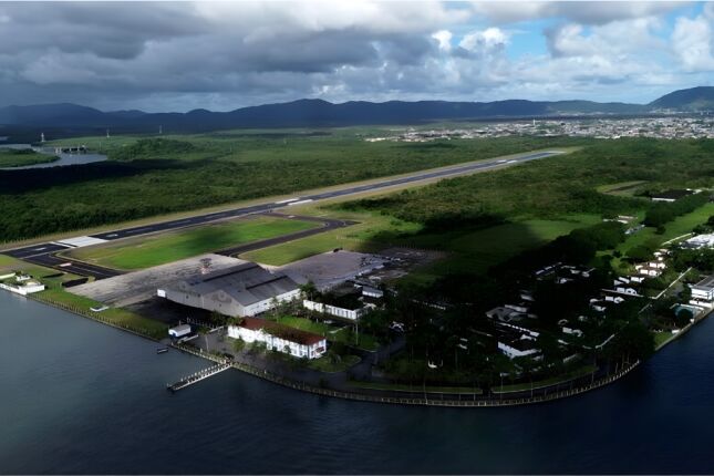 Guaruj&aacute; a SP em 30 minutos: Novo aeroporto promete reduzir viagem em at&eacute; 80% do tempo
