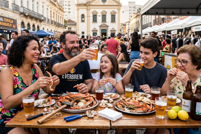 Prepara o est&ocirc;mago! Festival em Santos une cerveja artesanal e o melhor da gastronomia cai&ccedil;ara