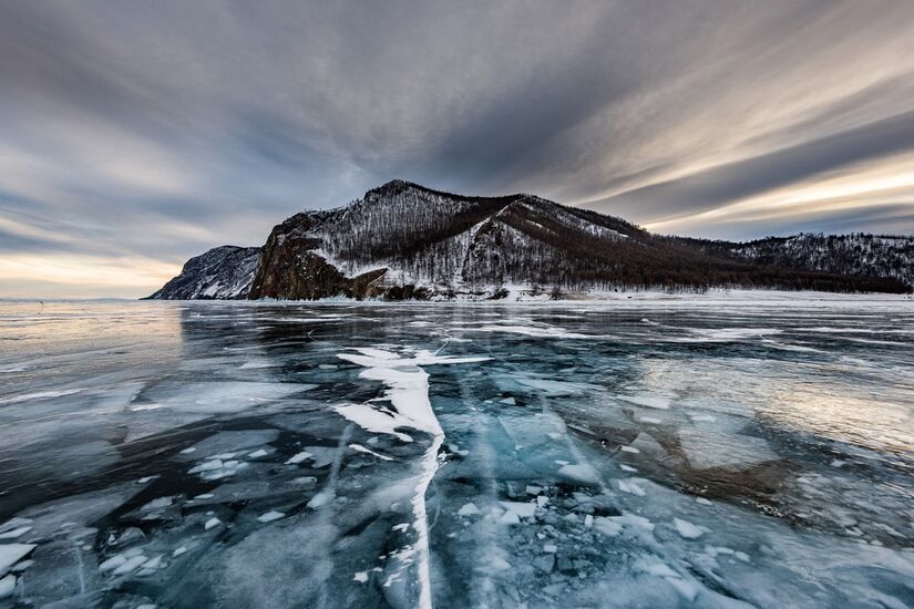 Lago Baikal, na Rússia (Divulgação)