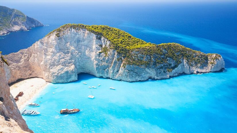 Zakynthos, na Grécia (Divulgação)