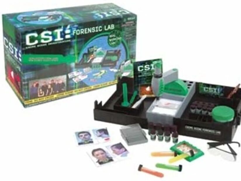 Kit CSI, com amianto entre os itens (Foto: Divulgação)