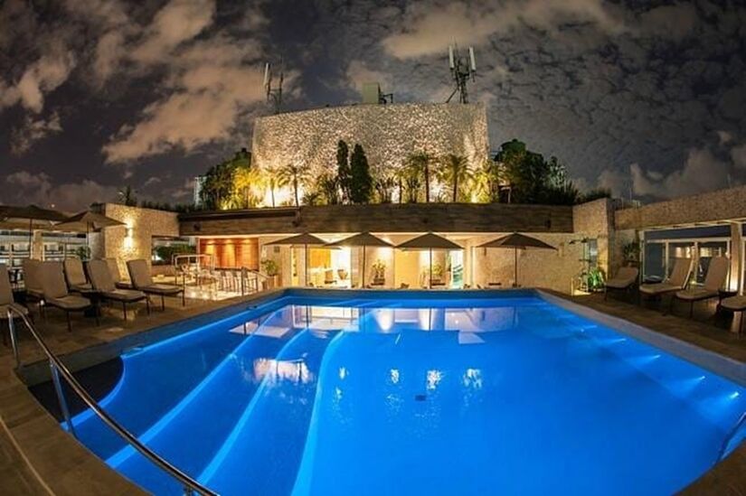 Área de lazer do Parque Balneário Hotel (Foto: Divulgação/TripAdvisor)