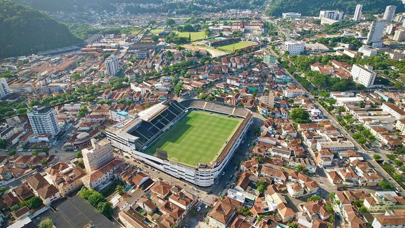 Estádio da Vila Belmiro foi inaugurado em 12 de outubro de 1916 (Foto: Divulgação/SFC)