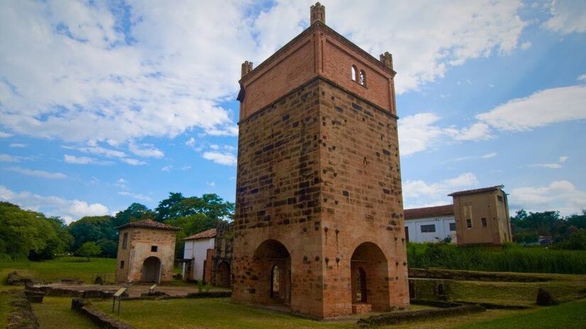 Monumentos históricos da Real Fábrica de Ferro São João de Ipanema, a primeira fábrica de ferro do país / Divulgação/Governo de São Paulo