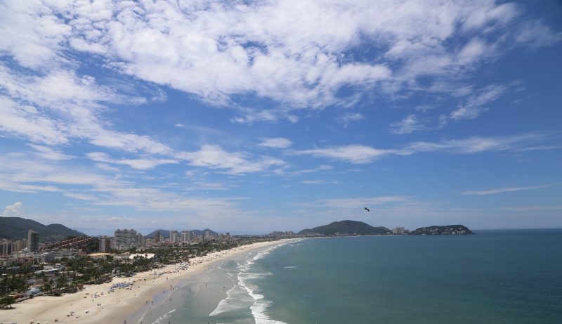 Essa é a possivelmente a praia mais famosa de Guarujá/Prefeitura de Guarujá