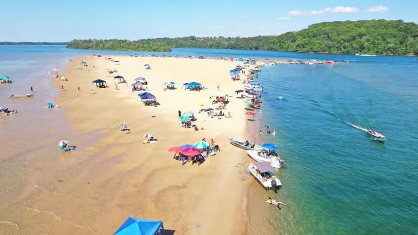 Na outra ponta do estado, Rosana se destaca pelo famoso balneário  / Divulgação