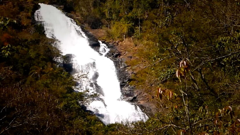 A Cachoeira dos Pretos está localizada na charmosa cidade de Joanópolis, na Serra da Mantiqueira / Reprodução/Prefeitura de Joanópolis