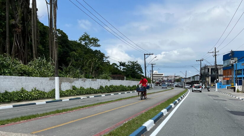 A cidade investiu na construção de ciclofaixas nos últimos anos / Divulgação