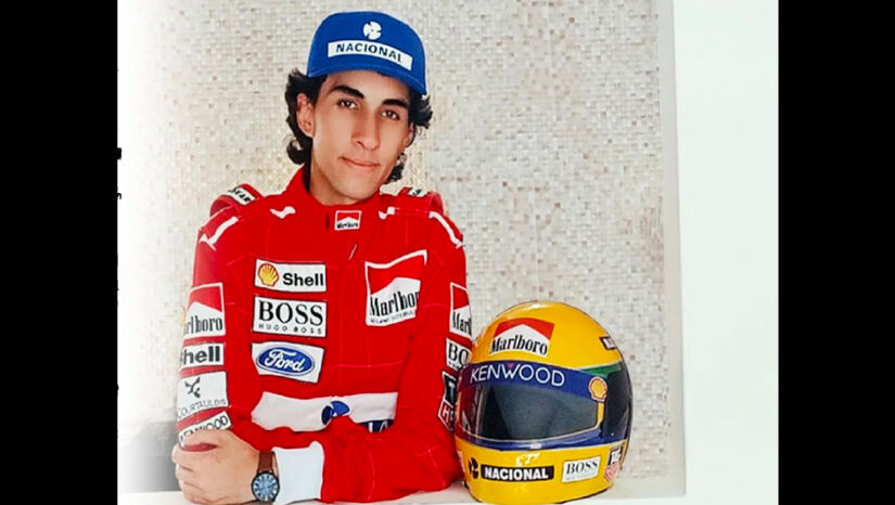 Seu primeiro contato com Ayrton Senna veio por meio da admiração de sua família / Reprodução/Instagram @oronaldsenna