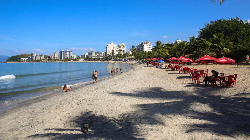 Martin de Sá foi a única praia paulista a figurar no top 10 do ranking / Divulgação/PMC