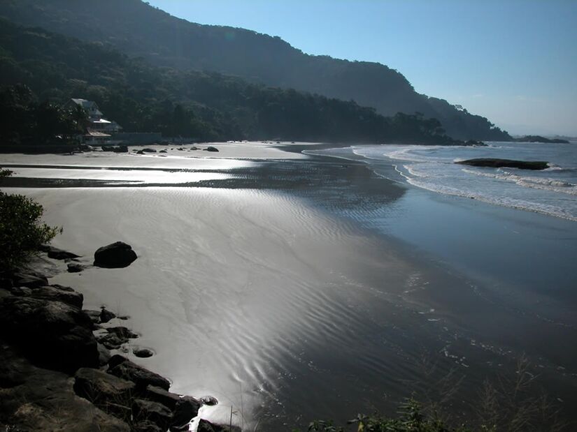 Prainha, em Peruíbe (Divulgação/Prefeitura de Peruíbe)