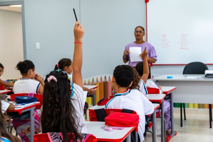 Maior escola da cidade já iniciou suas aulas (Diego Bachiéga/PMB)